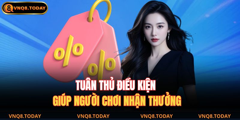Khuyến mãi VNQ8 mới nhất – Ưu đãi cực hấp dẫn cho hội viên 3 Tuân thủ điều kiện giúp người chơi nhận thưởng